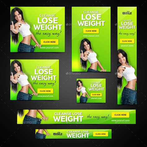 Weight Loss Banners By Hyov Graphicriver