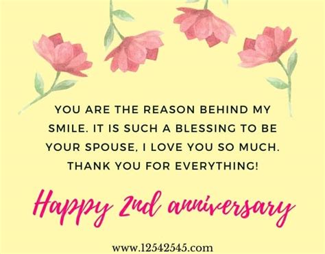 2nd Wedding Anniversary Wishes For Husband And Boyfriend