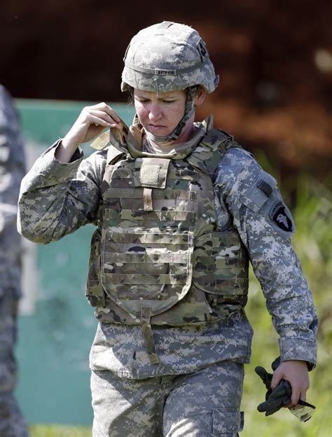 Army Tests Body Armor Tailored For Females The Spokesman