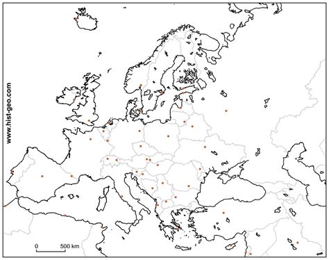 Carte Europe Vierge Png 6 Png Image Pour Carte Europe Vierge Carte