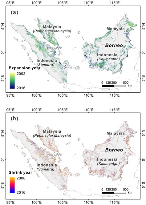 Essd Annual Oil Palm Plantation Maps In Malaysia And Indonesia From