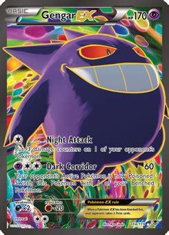95 (70 normal, 2 secret). Gengar-EX | XY—Phantom Forces | TCG Card Database | Pokemon.com