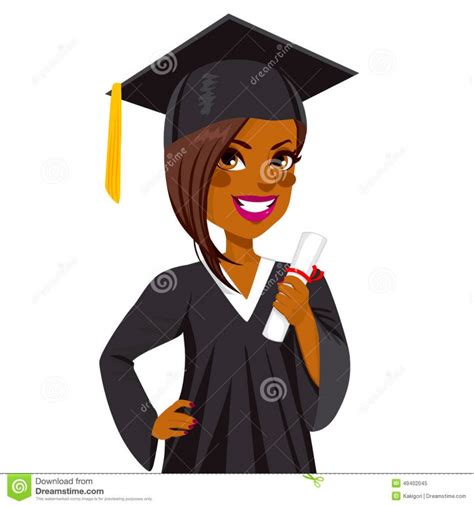 African American Graduate Clip Art Images And Photos Finder