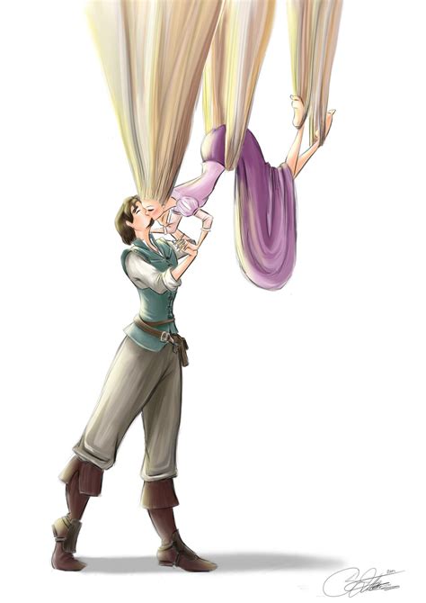 Rapunzel And Eugene By Silvercatseyes On Deviantart