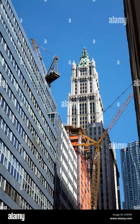 Woolworth Building Construction Hi Res Stock Photography And Images Alamy