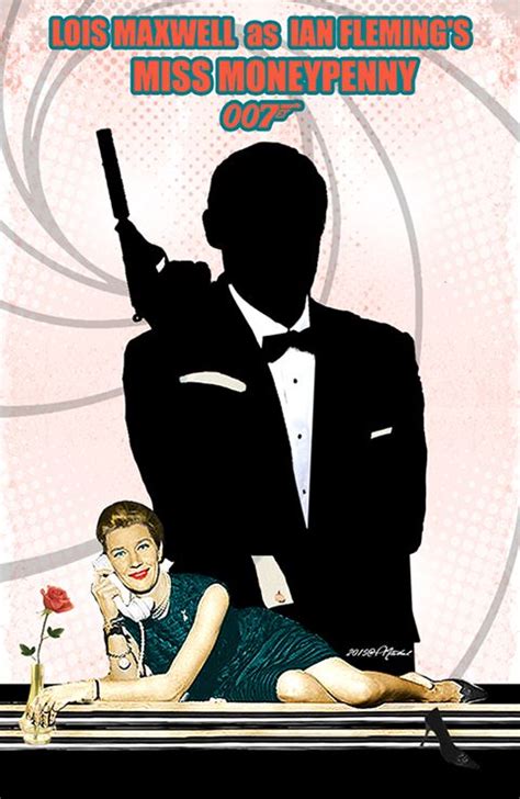 lois maxwell as miss moneypenny collage by pmitchel jamesbond 007 moneypenny james bond