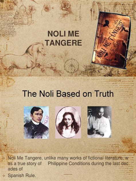 Noli Me Tangere Is About Conten Den 4