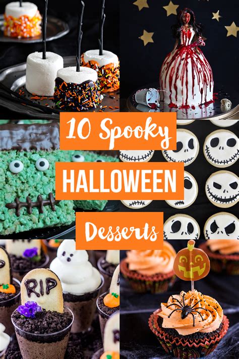 10 Spooky Halloween Dessert Recipes Love Swah Food Ideas