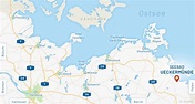Ueckermünde Anfahrt Karte Lage