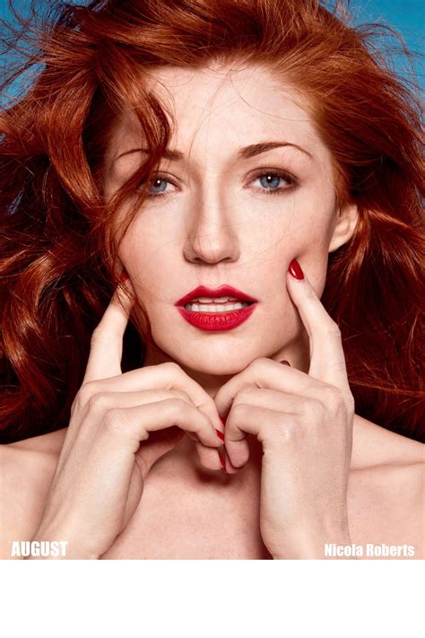 Nicola Roberts Red Hot Girls Calender 2016 Glamour Uk