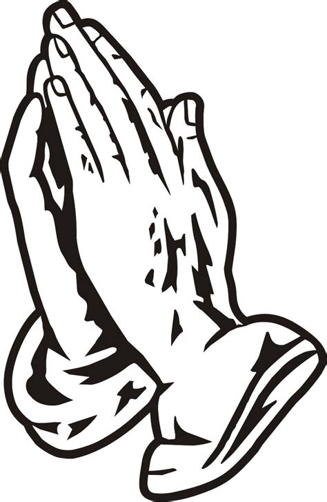 Printable Praying Hands Template
