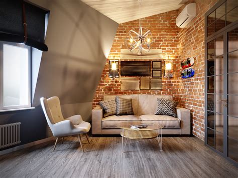 Old Interior Brick Adds Warmth to the Holidays