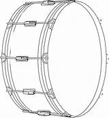 Drum Bass Clipart Snare Drums Outline Clip Sabian Clker Cliparts Drawing Vector Drumline Tattoo Drummer Drawings Clipground Sketch Gclipart Shared sketch template