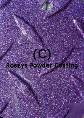 Violeta Purple Sparkle Metallic Dormant Powder Coating