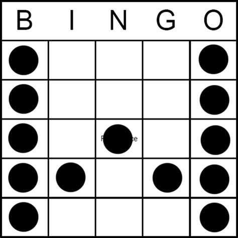 Bingo Game Patterns Page 1 Jackpot Bingo Supplies