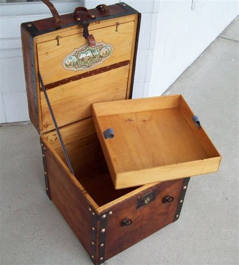 Civil War Period Square Trunk Collectors Weekly