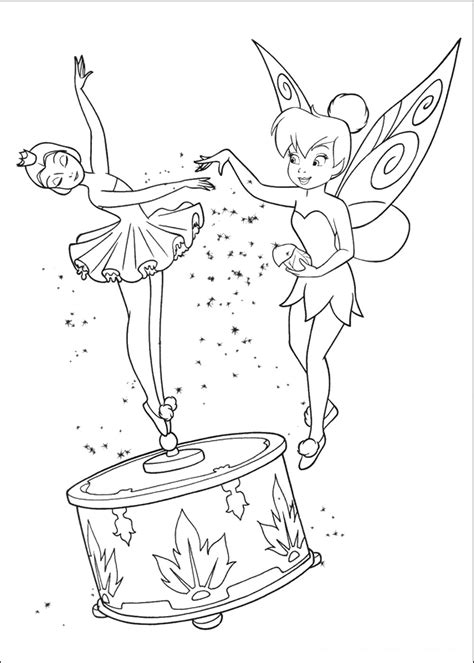 Get Tinkerbell Coloring Pages Free Pictures Color Pages Collection