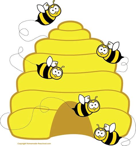 Honey Bee Clipart Image Cartoon Honey Bee Flying Around Honey 2 Clipartix
