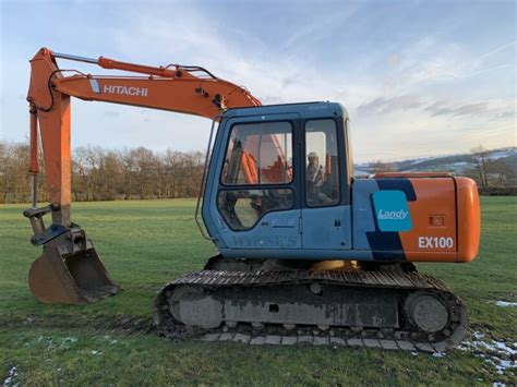 Hitachi Ex100 3 Excavator Digger For Sale From United Kingdom