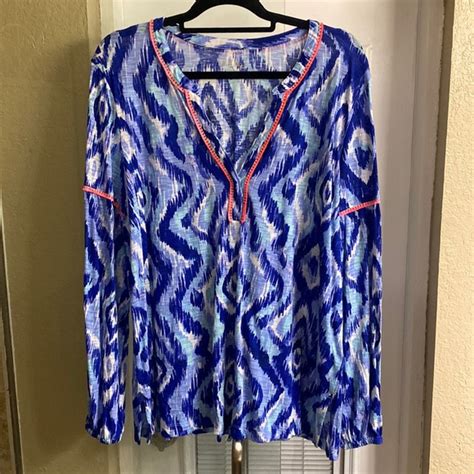 Lilly Pulitzer Tops Lilly Pulitzer Long Sleeve Top Poshmark