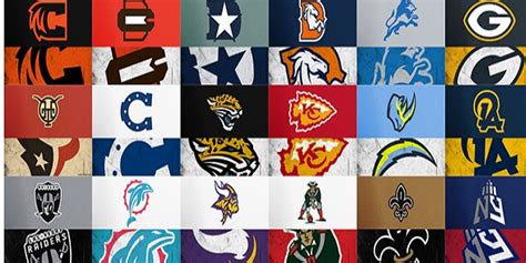 Someone Took The Time To Redesign All 32 Nfl Team Logos And Theyre