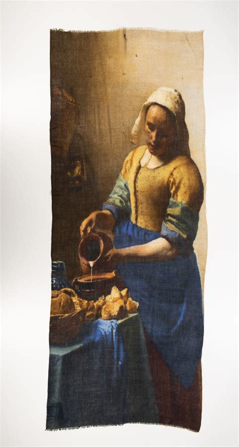 Sjaal Vermeer Het Melkmeisje Cadosa