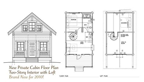 Cabin Floor Plan Loft Pdf Plans Home Plans Blueprints