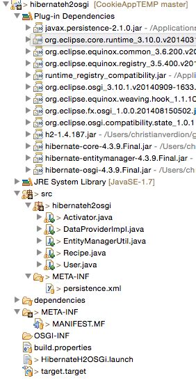 No persistence provider for entitymanager named course at. java - Hibernate & H2 in OSGi, Persistence Provider ...