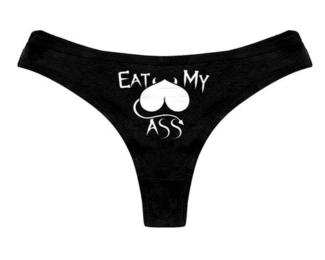 Eat My Ass Panties Funny Sexy Slutty Bachelorette Party Bridal T