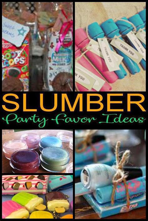 10 Slumber Party Favors Amazing And Fun Slumber Party Favor Ideas Get The Best Ideas For A