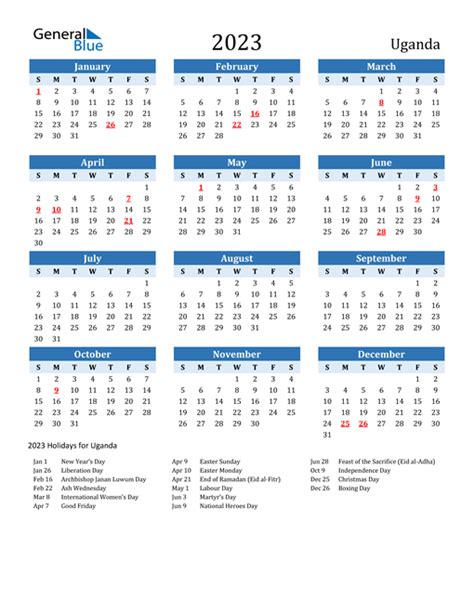2023 South Africa Calendar With Holidays Free Printable Calendar 2023