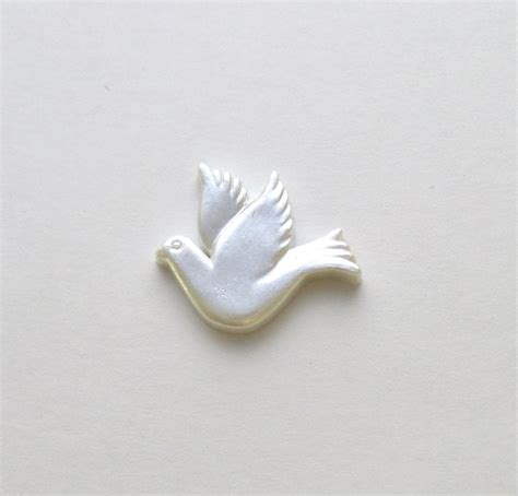 White Dove Peace And Hope Dove Pin Tie Tack Or Lapel Pin