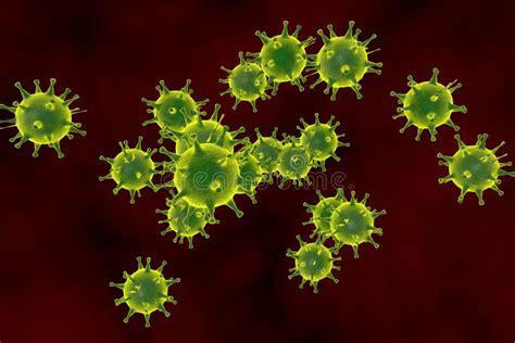 Viruses In Blood Systemic Infection Stock Illustration Illustration