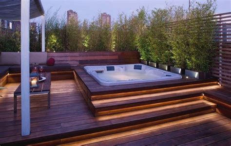 Outdoor Jacuzzi Ideas Jacuzzi Outdoor Hot Tub Backyard Tropical Patio