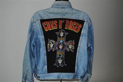 I Miss Jean Jackets With Rock Band Back Patches Ar15com