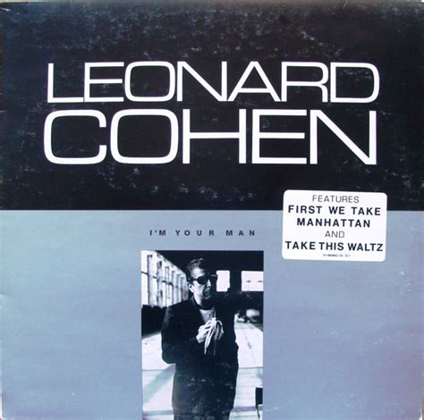 leonard cohen i m your man 1988 vinyl discogs