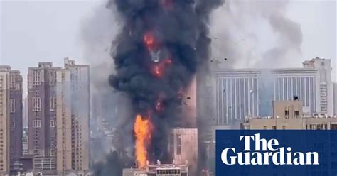 Major fire engulfs skyscraper in Changsha, central China | China | The ...