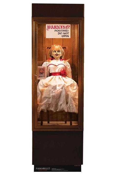 Annabelle Doll From The Conjuring Universe Official Cardboard Cutout