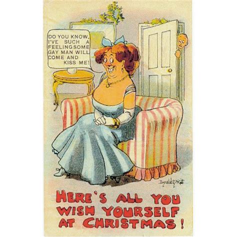 saucy donald mcgill christmas cards discovered