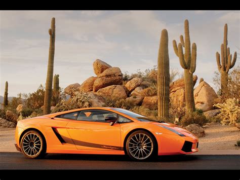 Lamborghini Gallardo Spyder Orange Cool Car Wallpapers