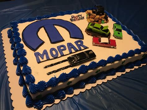 Mopar Car Cake Birthday Cakes For Men Car Cake Cakes For Men