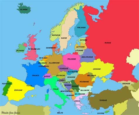 Carte De Leurope