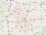 Mapa de Valladolid - Mapa Físico, Geográfico, Político, turístico y ...