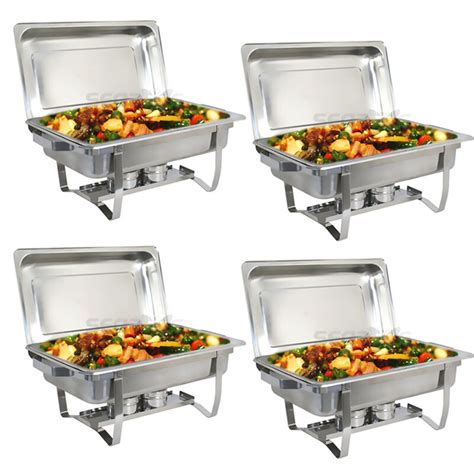 We offer our own coordinators with creative design management for cocktail parties, media release parties. 4 PACK CHAFING DISH SETS BUFFET CATERING STAINLESS STEEL ...