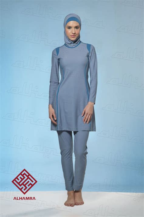 Alhamra Zarqa Full Cover Modest Burkini Swimwear Sportswear