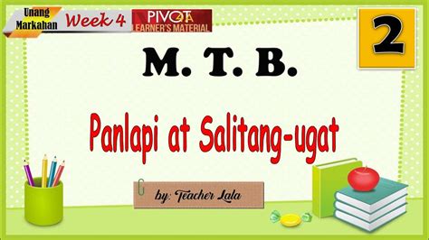 Panlapi At Salitang Ugat Youtube