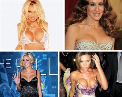 Celebrities Before And After Boob Jobs Pics