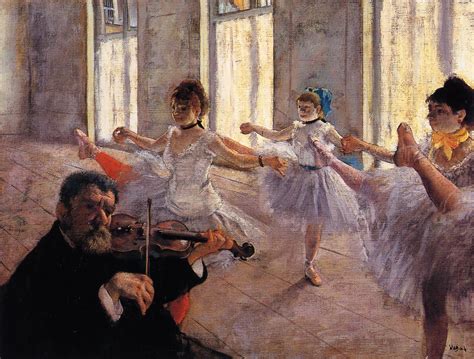 Flores Y Palabras Edgar Degas Clase De Danza O Ensayo