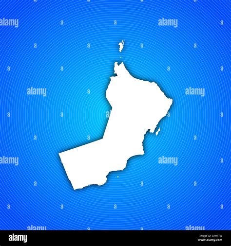 Political Map Of Oman With The Several Regions And Governorats Stock Photo Alamy