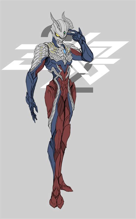 Artstation S I C Ultraman Zero Ok Character Art Character